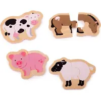 Bigjigs Puzzle animaux de la ferme,