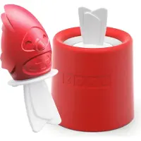 Zoku Sucette glacée, pop maker, oiseau chanteur, polypropylène/silicone, sans BPA, rouge - | Animal