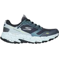 SKECHERS Sneakers 129525-NVAQ in Navy Leather/Aqua Trim color size 41