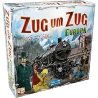 Asmodee Asmodee, Zug um Zug - Europa, , jeu de base, jeu familial, jeu de plateau, 2-5 joueurs, à partir de 8+ ans, 30-60 minutes, allemand