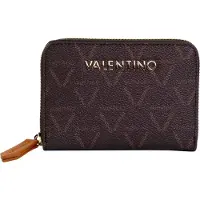 Valentino Portefeuille Lady Re Moro/Cuoio