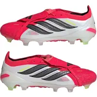 Adidas Chaussure de foot 'Predator Elite' rouge / noir / blanc