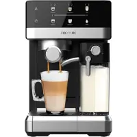Cecotec Cafetière expresso semi-automatique tactile avec réservoir à lait, modèle Power Espresso 20 Touch & Cream. 1350W, système Thermoblock