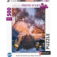 Nathan Puzzle Chemin des lanternes Diego Hernandez 500 pièces