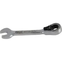 Bgs Clé mixte à cliquet courte réversible 9 mm (9 mm)