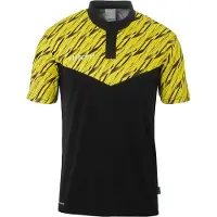 Uhlsport Progressive 28 Polo Enfants - Noir / Lime