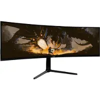AROZZI Nova 49" Écran Gaming - 5120x1440 - DQHD VA Incurvé - 165 Hz - USB-C - Noir