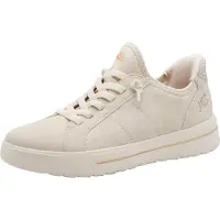 Jana Chaussure de sport à lacets 'Tamaris Schnür-Sneaker' beige