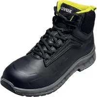Uvex Chaussures de sécurité 69322 2 trend Bottes noir/lime Taille