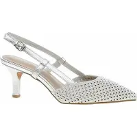 Marco Tozzi chaussures habillées pour femmes 2-29667-46 argent 37