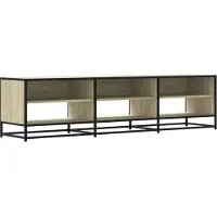 vidaXL Armoire TV Chêne Sonoma 180x40x46 cm Bois composite