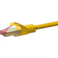 Dsit Câble réseau CAT 6 LSOH - S/FTP - 3 mètres - jaune