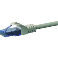 Dsit CAT6a câble réseau 100% cuivre - U/UTP - 1,50 mètres - gris