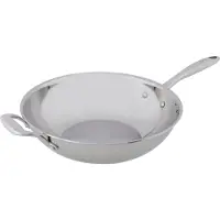 Cosy & Trendy Wok - COZY & TENDANCE - CLASSIQUE - Acier inoxydable - 30 cm - Compatible tous feux, y compris induction