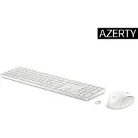 HP 650 Wireless Keyboard And Mouse Argenté
