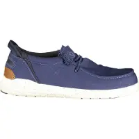 Lumberjack Mocassin élégant pour homme : un classique bleu avec des détails contrastés