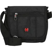 Travel'n'Meet Rabat du couvercle Messenger Bag noir Polyester OTD4202S