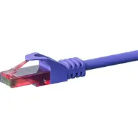 Dsit CAT6 câble réseau, U/UTP, 30 mètres, Viollett, 100% cuivre (DC-68-300)