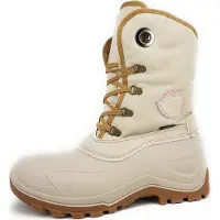 Spirale F092190SPI 01705800 Chaussures Femmes Bottes Lacets Beige Loisirs, Taille:38 EU