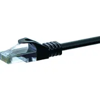 Dsit Câble réseau CAT 6 U/UTP - 15 mètres - noir - CCA