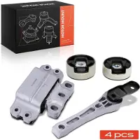 Frankberg 2x Support Moteur + 1x Support de Boîte de Vitesses + 1x Support de Butée d'Effort Gauche pour VW Passat CC 3C2 357 358