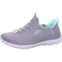 SKECHERS Baskets Femme Summits Slip-Ins Dream Chaser Gray