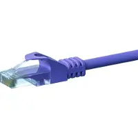 Dsit Câble réseau CAT 6 U/UTP - 3 mètres - violet - CCA