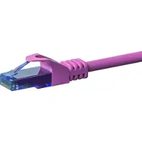 Dsit CAT6a câble réseau 100% cuivre - U/UTP - 1,50 mètres - rose