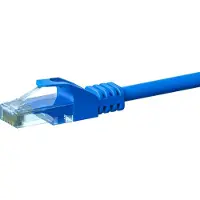 Dsit Câble réseau CAT 6 U/UTP - 20 mètres - bleu - CCA