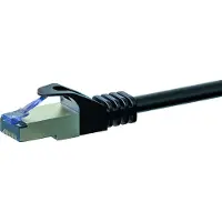 Dsit CAT 6a câble réseau LSOH - S/FTP - 10 mètres - noir