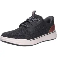SKECHERS Slip-Ins: Relaxed Fit Veterschoenen Laag - Zwart - Maat 40