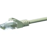Dsit Câble réseau CAT 5e U/UTP - 10 mètres - gris - CCA