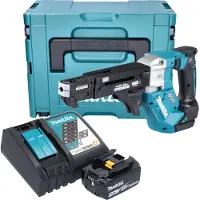Makita Visseuse sans fil DFR 552 RF1J 18 V 25 - 55 mm Brushless + 1 batterie 3,0 Ah + chargeur + Makpac