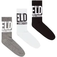 Diesel Skm Wraparound Mid Cut Cushion Socks Multicolore EU 39-42 Homme