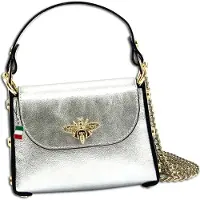 Florence Sac à bandoulière argent