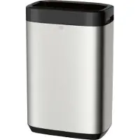 Tork 460011 poubelle, plastique/inox, 50 litres, argent