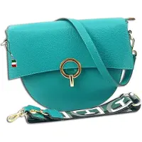 Florence Sac bandoulière turquoise