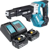 Makita Visseuse sans fil DFR 552 SG 18 V 25 - 55 mm Brushless + 2 batteries 6,0 Ah + chargeur