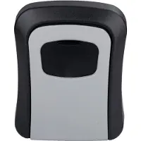 Kinzo Coffre à clés avec serrure à combinaison - Code à 4 chiffres - 10 000 combinaisons possibles - Utilisation en intérieur et en extérieur - Métal robuste - Étanche - Fixation murale