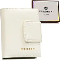 PTN Peterson Portefeuille pour femmes Ouoma Blanc Taille unique