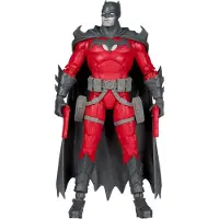 Mcfarlane Toys Batman Gold Dc Multiverse Flashpoint Black & White Accent Edition Label Action Figure 18 Cm Rouge