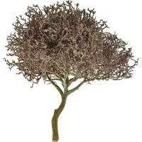 Viana Branche de corail artificielle Givrée Décoration hivernale Décoration de Noël Paillettes Ø23cm
