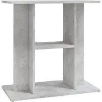 vidaXL Support pour aquarium gris béton 60x30x60 cm Bois composite