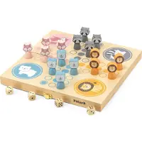 PolarB Jeu chinois en bois Viga PolarB Ludo