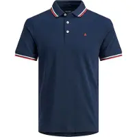 Jack & Jones Essential Paulos Plus Size Short Sleeve Polo Bleu 2XL Homme