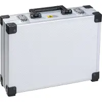 Allit Valise pour ustensiles "AluPlus Basic", taille : L, argent Volume : 35 litres, cadre en aluminium avec applications en plastique, - 1 pièce (424100)