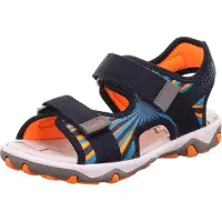 Superfit Chaussures ouvertes 'MIKE 3.0' bleu / marine / orange
