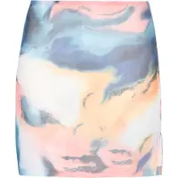 Mymo Jupe beige / bleu / rose / blanc