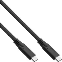 InLine 35703A Câble USB 3.2 Gen.1x2, USB type-C mâle/mâle, noir, 3m