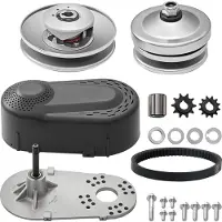 Vevor Accouplement d'entraînement Moteur 2-8 CV 2000 tr/min Accouplement d'entraînement très résistant, accessoires d'accouplement complets, convient à différents moteurs